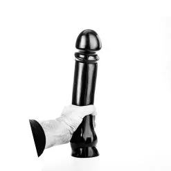 Masturbators winkel -Masturbators winkel All Black Anaal Dildo 33 x 7 cm zwart 2