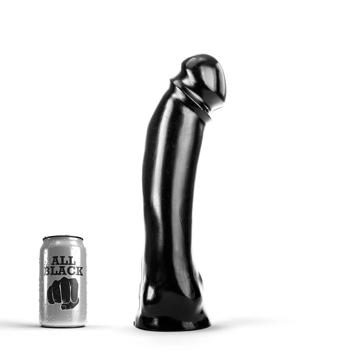 All Black - Anaal Dildo 33 X 7 Cm - Zwart 3 All Black - Anaal Dildo 33 X 7 Cm - Zwart
