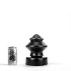 All Black - Buttplug 14.5 X 19 Cm - Zwart -Masturbators winkel All Black Buttplug 14 5 x 19 cm zwart