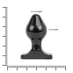 All Black - Buttplug 16 X 8 Cm - Zwart -Masturbators winkel All Black Buttplug 16 x 8 cm zwart 6 ababa956 fa26 4fc6 90f7 b548fe64ae09
