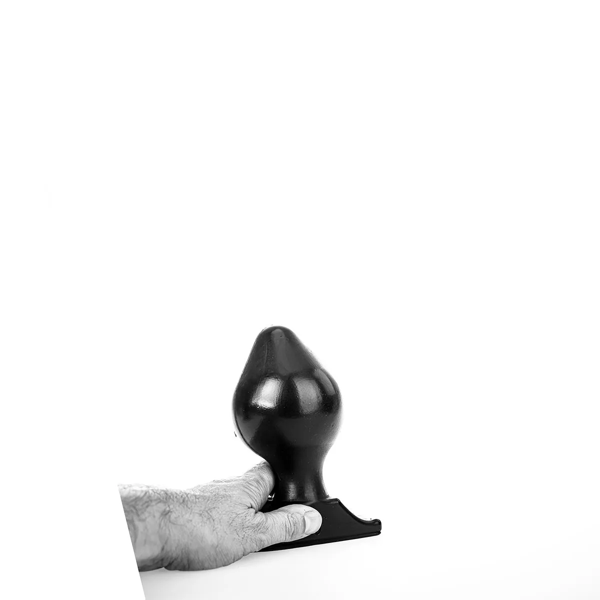 All Black - Buttplug 17 X 9 Cm - Zwart 4 All Black - Buttplug 17 X 9 Cm - Zwart - Afbeelding 2