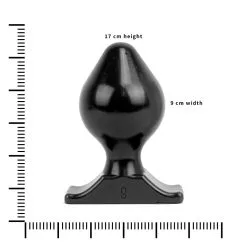 All Black - Buttplug 17 X 9 Cm - Zwart 13 All Black - Buttplug 17 X 9 Cm - Zwart -Masturbators winkel All Black Buttplug 17 x 9 cm zwart 6 75da3208 7218 4552 bcb8 f584d9d558e6