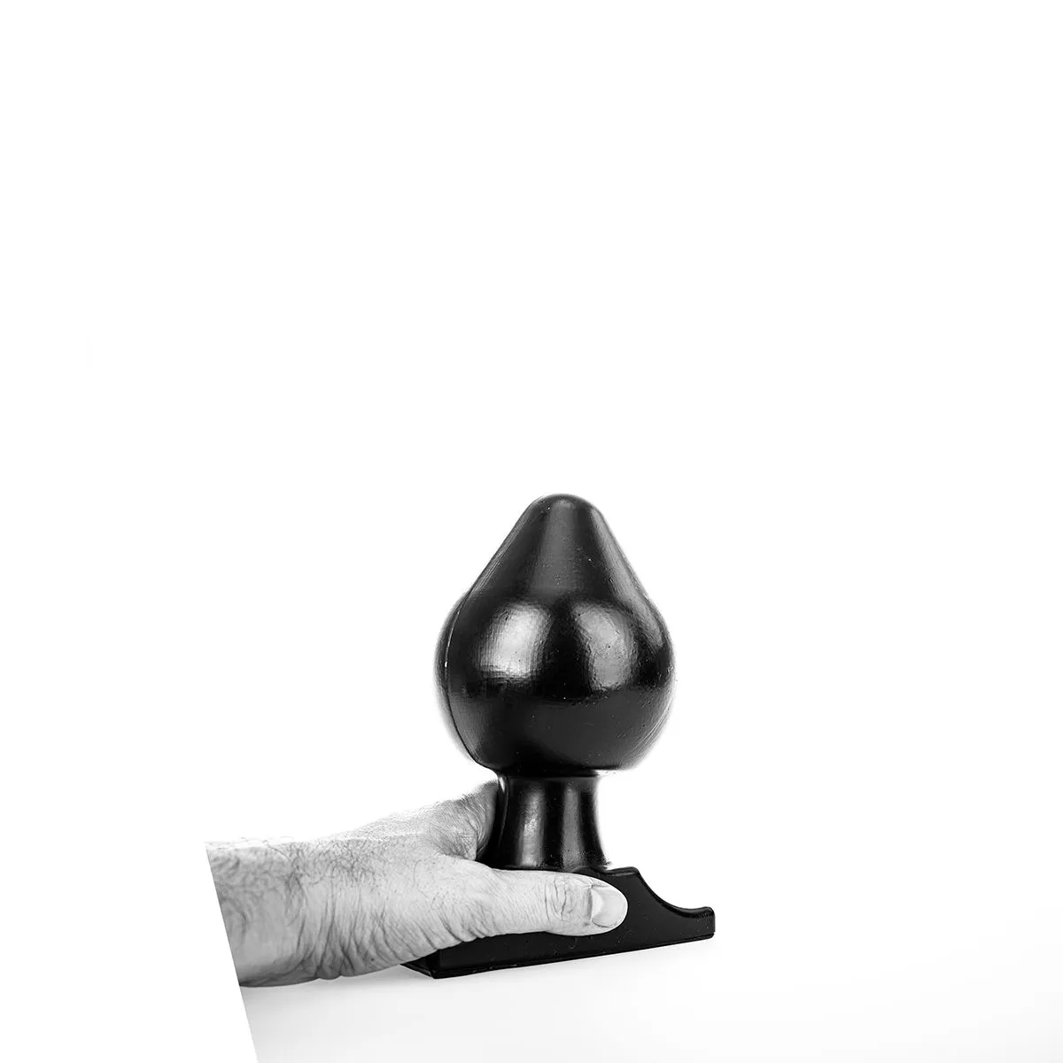 All Black - Buttplug 19 X 11 Cm - Zwart 4 All Black - Buttplug 19 X 11 Cm - Zwart - Afbeelding 2