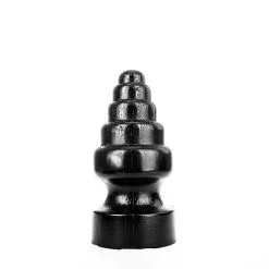 All Black - Buttplug 27 X 13.5 Cm - Zwart -Masturbators winkel All Black Buttplug 27 x 13 5 cm zwart 3