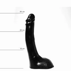 All Black Dildo - Realistische Eikel En Balzak - Lengte 29 Cm - Diameter 5 Cm - Zacht En Soepel - Transparante Beschermhoes - Cadmium En Loodvrij 12 All Black Dildo - Realistische Eikel En Balzak - Lengte 29 Cm - Diameter 5 Cm - Zacht En Soepel - Transparante Beschermhoes - Cadmium En Loodvrij -Masturbators winkel All Black Dildo Realistische Eikel en Balzak Lengte 29 cm Diameter 5 cm Zacht en Soepel Transparante Beschermhoes Cadmium en Loodvrij 5