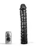 All Black - Extra Grote Zwarte Dildo 38 X 8.5 Cm -Masturbators winkel All Black Extra grote zwarte dildo 38 x 8 5 cm