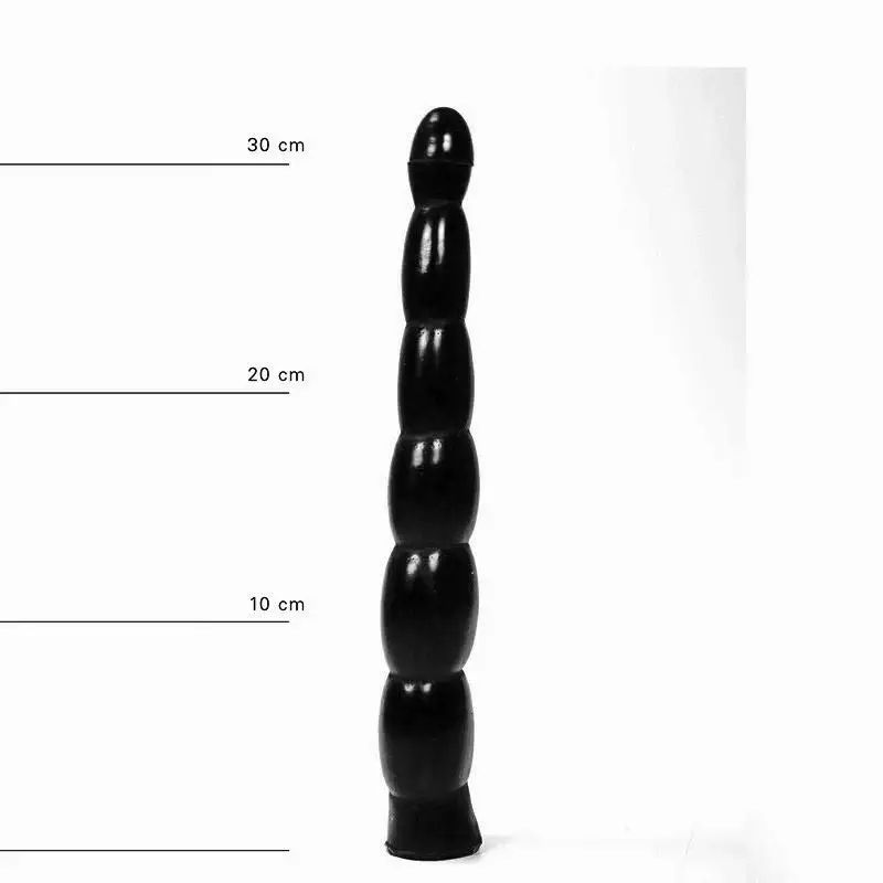 All Black - Extra Lange Zwarte Dildo 32 X 4.5 Cm 6 All Black - Extra Lange Zwarte Dildo 32 X 4.5 Cm - Afbeelding 4