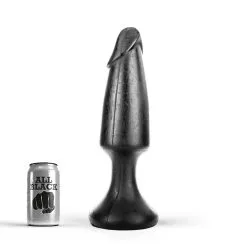 All Black - XXL Buttplug 35 X 6,5 Cm - Zwart
