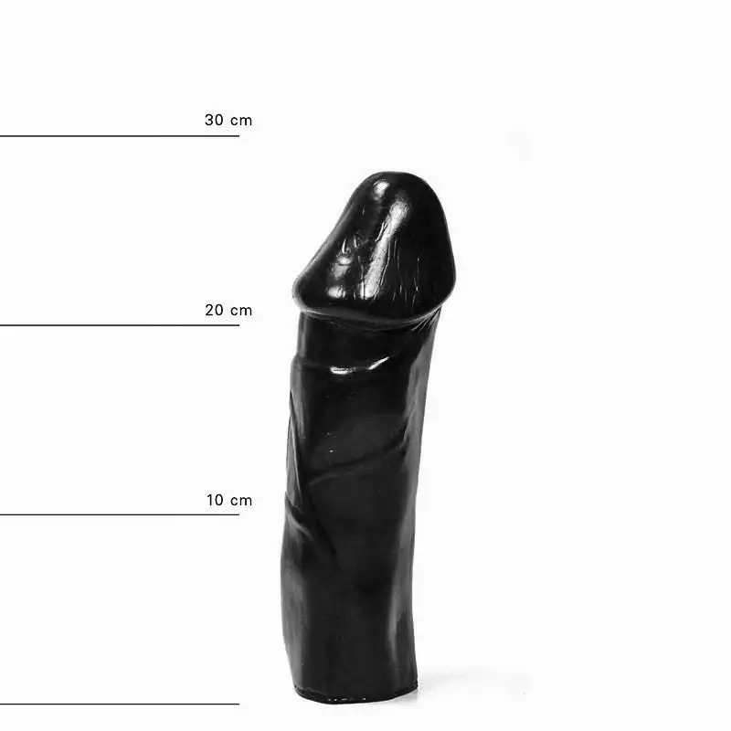 All Black - Zwarte Realistische Anaal Dildo Met Grote Eikel - 28 X 7.5 Cm 8 All Black - Zwarte Realistische Anaal Dildo Met Grote Eikel - 28 X 7.5 Cm - Afbeelding 6