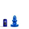 All Black All Blue - Buttplug 17 X 8 Cm - Blauw -Masturbators winkel All Blue Buttplug 17 x 8 cm blauw