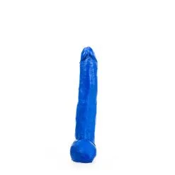 All Black All Blue - Dildo 29 X 5 Cm - Blauw -Masturbators winkel All Blue Dildo 29 x 5 cm blauw 4