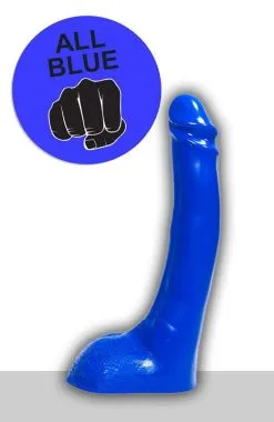 All Black All Blue - Dildo 29 X 5 Cm - Blauw -Masturbators winkel All Blue Dildo 29 x 5 cm blauw 6