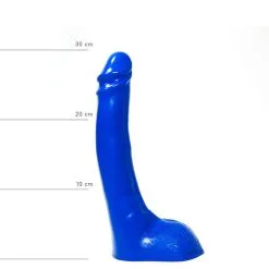All Black All Blue - Dildo 29 X 5 Cm - Blauw -Masturbators winkel All Blue Dildo 29 x 5 cm blauw 7
