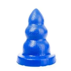 All Black All Blue - Triple Pleasure Buttplug - Blauw -Masturbators winkel All Blue Triple Pleasure Buttplug blauw 9