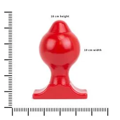 All Black All Red - Buttplug 18 X 10 Cm - Rood -Masturbators winkel All Red Buttplug 18 x 10 cm rood 5 760ff52c 2bfa 47e6 9ae3 ee533558f35d