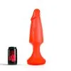 All Black All Red - Buttplug 35 X 9,5 Cm - Rood 1 All Black All Red - Buttplug 35 X 9,5 Cm - Rood -Masturbators winkel All Red Buttplug 35 x 95 cm rood