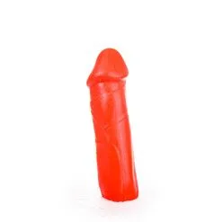 All Black All Red - Dildo 28 X 7,5 Cm - Rood -Masturbators winkel All Red Dildo 28 x 75 cm rood 5