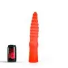 All Black All Red - Geribbelde Anaal Dildo 33 X 6 Cm - Rood 1 All Black All Red - Geribbelde Anaal Dildo 33 X 6 Cm - Rood -Masturbators winkel All Red Geribbelde Anaal Dildo 33 x 6 cm rood