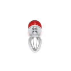 Kiotos Steel Aluminium Buttplug Met Glinsterende Ronde Siersteen - Rood 15 Kiotos Steel Aluminium Buttplug Met Glinsterende Ronde Siersteen - Rood -Masturbators winkel Aluminium Buttplug met Glinsterende Ronde Siersteen rood 6