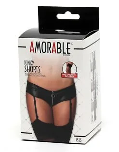 Amorable By Rimba - Erotische Slip - Wetlook Hotpants Met Rits In Kruis Inclusief Jarretels En Kousen - One Size 7 Amorable By Rimba - Erotische Slip - Wetlook Hotpants Met Rits In Kruis Inclusief Jarretels En Kousen - One Size -Masturbators winkel Amorable by Rimba Erotische Slip Wetlook Hotpants Met Rits In Kruis inclusief Jarretels En Kousen One Size 3