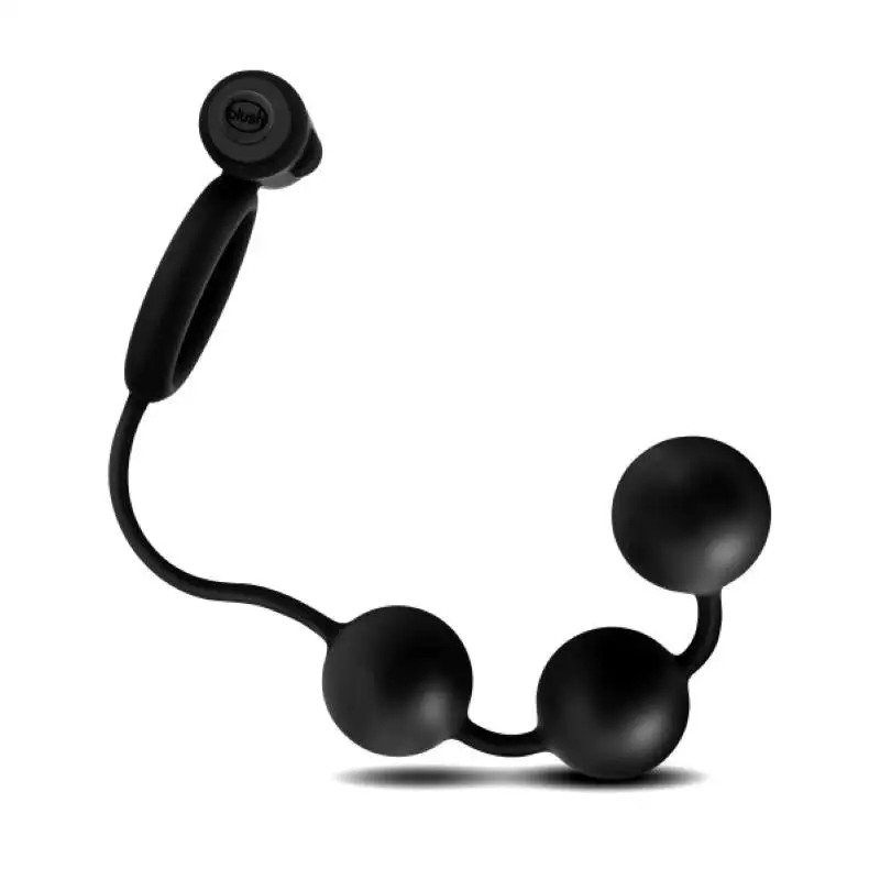 Anal Adventures - Platinum Anaal Kralen Met Vibrerende Cockring 4 Anal Adventures - Platinum Anaal Kralen Met Vibrerende Cockring - Afbeelding 2