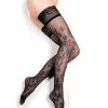 Ballerina - Fantasy Hold Ups Feeling Blue Kousen (20 Denier) - Zwart/Blauw -Masturbators winkel Ballerina Fantasy Hold Ups Feeling Blue Kousen 20 denier ZwartBlauw