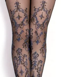 Ballerina - Fantasy Hold Ups Feeling Blue Kousen (20 Denier) - Zwart/Blauw 10 Ballerina - Fantasy Hold Ups Feeling Blue Kousen (20 Denier) - Zwart/Blauw -Masturbators winkel Ballerina Fantasy Hold Ups Feeling Blue Kousen 20 denier ZwartBlauw 3