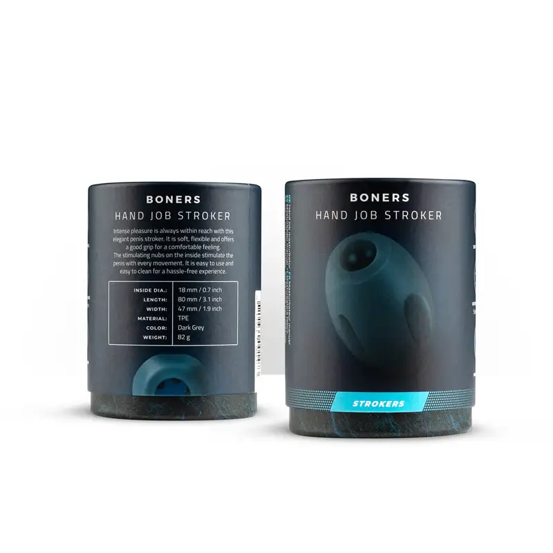 Boners - Handjob Stroker Mini Masturbator - Zwart 5 Boners - Handjob Stroker Mini Masturbator - Zwart - Afbeelding 3