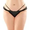 Bottoms Up Posey Kanten Slip Met Open Kruisje - PLUS SIZE/GROTE MATEN -Masturbators winkel Bottoms Up Posey Kanten Slip Met Open Kruisje PLUS SIZEGROTE MATEN