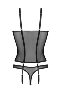 Christine Le Duc - Imitatieleren Corset & String Tiara -Masturbators winkel Christine le Duc Imitatieleren Corset String Tiara 7