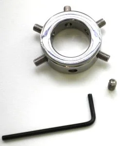 Kiotos Steel Cockring RVS Met Verstelbare Schroeven Aan De Binnenkant -Masturbators winkel Cockring RVS met verstelbare schroeven aan de binnenkant 5 aa5a5bdf fa25 43e8 97db 191e4c44e50b