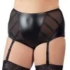 Erotiekvoordeel.nl Cottelli Collection - Plus Size Wetlook Slip Met Afneembare Jarretels -Masturbators winkel Cottelli Collection Plus Size Wetlook Slip met Afneembare Jarretels