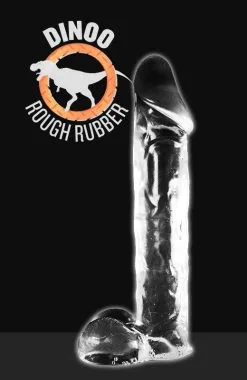 Dinoo - Dildo Krito 33 X 7,8 Cm - Transparant