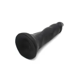 Dinoo - XXL Anaal Dildo Met Dikke Ribbels En Puntige Eikel Van TPE - Zwart -Masturbators winkel Dinoo XXL Anaal Dildo met dikke ribbels en puntige eikel van TPE zwart 7