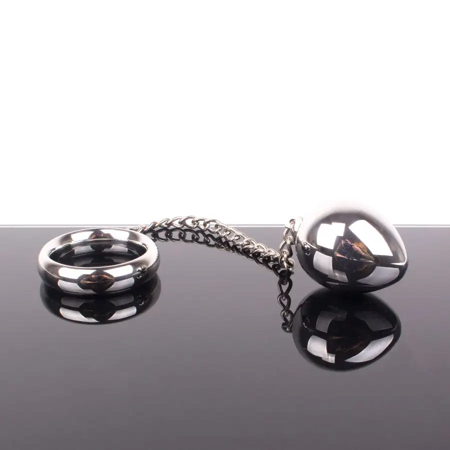 Kiotos Steel Donut Cockring With Anal Egg 40x40 7 Kiotos Steel Donut Cockring With Anal Egg 40x40 - Afbeelding 5