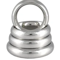 Rimba Bondage Play Donut Cockring RVS 1.5 Cm Breed -Masturbators winkel Donut cockring RVS 1 5 cm breed 3