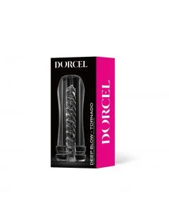 Dorcel - Stroker/Sleeve Voor Masturbator Deep Blow Tornado - Transparant