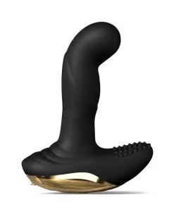 Dorcel - Verwarmende Prostaat Vibrator P-Finger Met Afstandsbediening - Zwart