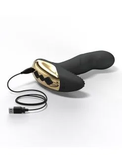 Dorcel - Verwarmende Prostaat Vibrator P-Finger Met Afstandsbediening - Zwart -Masturbators winkel Dorcel Verwarmende Prostaat Vibrator P FINGER met afstandsbediening zwart 3
