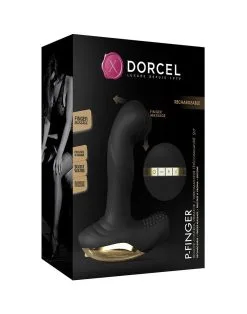 Dorcel - Verwarmende Prostaat Vibrator P-Finger Met Afstandsbediening - Zwart -Masturbators winkel Dorcel Verwarmende Prostaat Vibrator P FINGER met afstandsbediening zwart 6