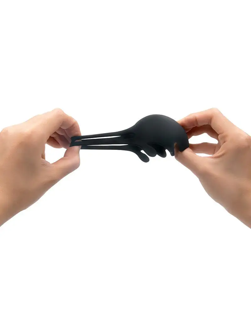 Dorcel - Vibrerende Cockring En Testikel Stimulator FUN BAG - Zwart 10 Dorcel - Vibrerende Cockring En Testikel Stimulator FUN BAG - Zwart - Afbeelding 8