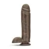 Dr. Skin Mr. Mister Dildo Met Zuignap 26 Cm - Chocolate -Masturbators winkel Dr Skin Mr Mister Dildo Met Zuignap 26 cm Chocolate