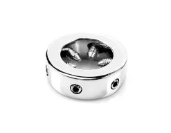 Kiotos Steel Eikelring RVS Met Spikes - 35 Mm