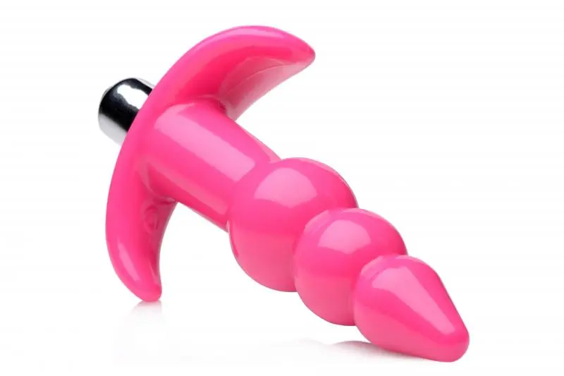 Frisky - Bubbling Vibrerende Anaalplug Met Ribbels - Roze 4 Frisky - Bubbling Vibrerende Anaalplug Met Ribbels - Roze - Afbeelding 2