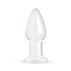 Gildo - Glazen Buttplug No. 24 - 10 X 3,9 Cm - Transparant
