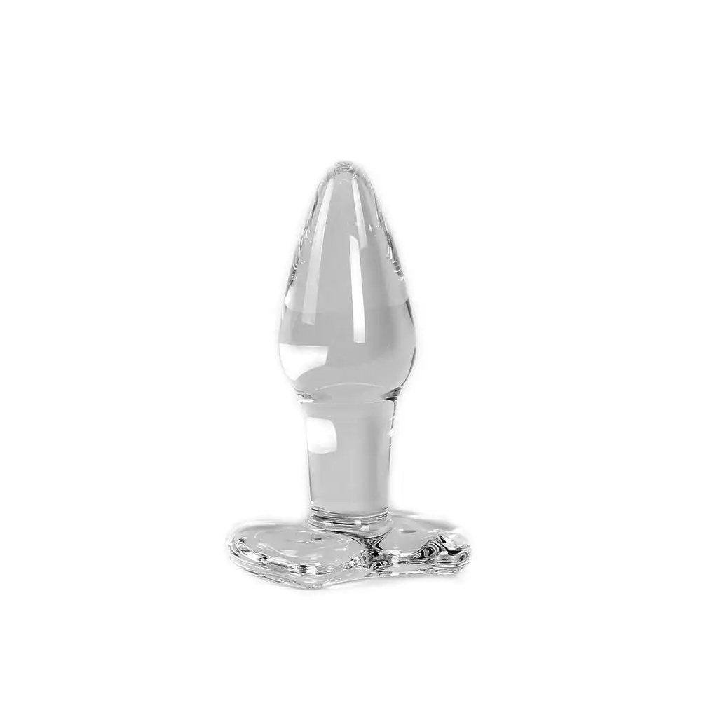 Kiotos Glass Glazen Buttplug 10,7 X 4,2 Cm - Transparant 3 Kiotos Glass Glazen Buttplug 10,7 X 4,2 Cm - Transparant