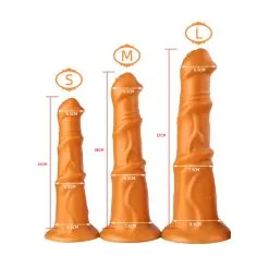 Gold Play By Kiotos Gold Play - Soft Liquid Siliconen Dildo Beast - Goud -Masturbators winkel Gold Play Soft Liquid Siliconen Dildo BEAST goud 6 df45e87a bfb7 43e6 b001 7c32c212dcb2