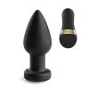 Lang Loys Grote Vibrerende Buttplug Met Remote Control En Gekleurde LED Verlichting -Masturbators winkel Grote Vibrerende Buttplug met remote control en gekleurde LED verlichting