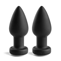 Lang Loys Grote Vibrerende Buttplug Met Remote Control En Gekleurde LED Verlichting -Masturbators winkel Grote Vibrerende Buttplug met remote control en gekleurde LED verlichting 3