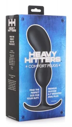 Heavy Hitters Premium Prostaat Plug Met Gewicht - XL -Masturbators winkel Heavy Hitters Premium Prostaat Plug Met Gewicht XL 3
